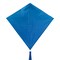 In the Breeze 3294 - Blueberry 30 Inch Diamond Kite - Solid Blue, Fun, Easy Flying Kite